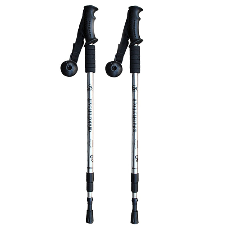 Sticks Telescopic Trekking Hiking Poles Mountaineering Walking Sticks Retractable