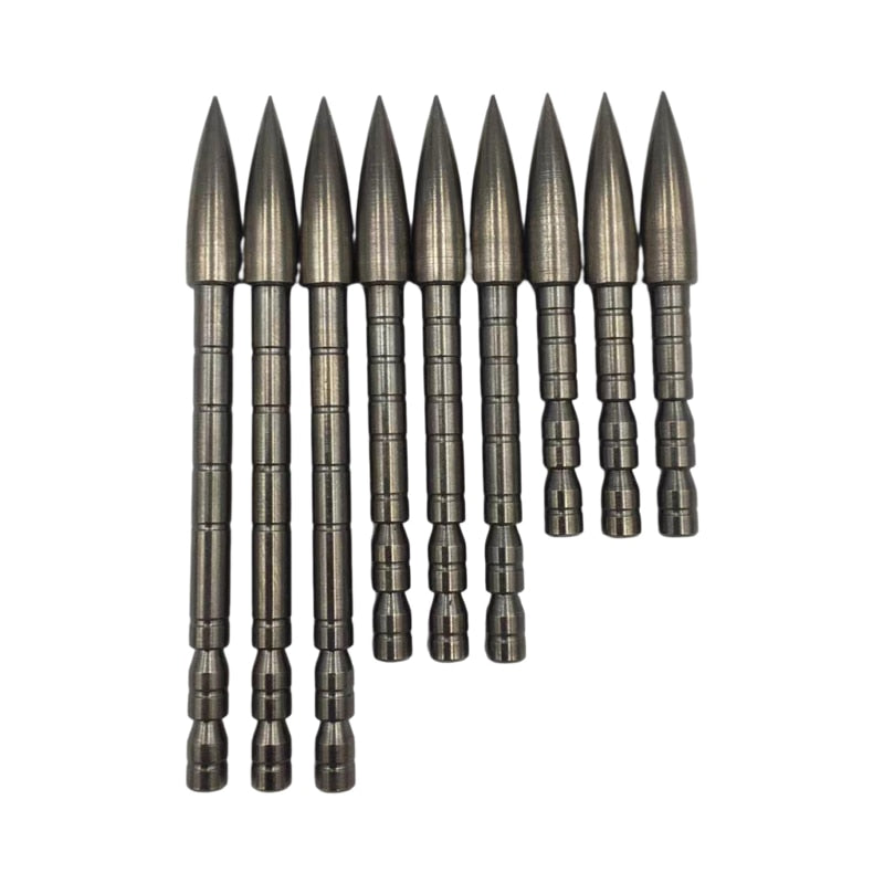 12PCS 4.2 mm Arrow Head Bullet Point Tip Arrow Head DIY 80 100 120 Grain  For ID 4.2 mm