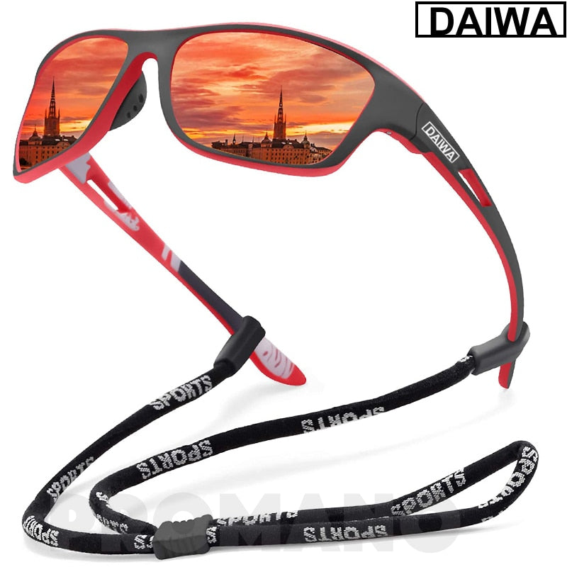 Dalwa Polarized Fishing Sunglasses Men&#39;s Driving Shades Male Sun Glasses